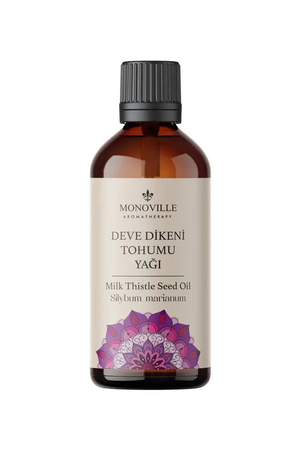 Deve Dikeni Tohumu Yağı 100 ml %100 Saf ve Doğal (Milk Thistle Seed Oil) - Image 1