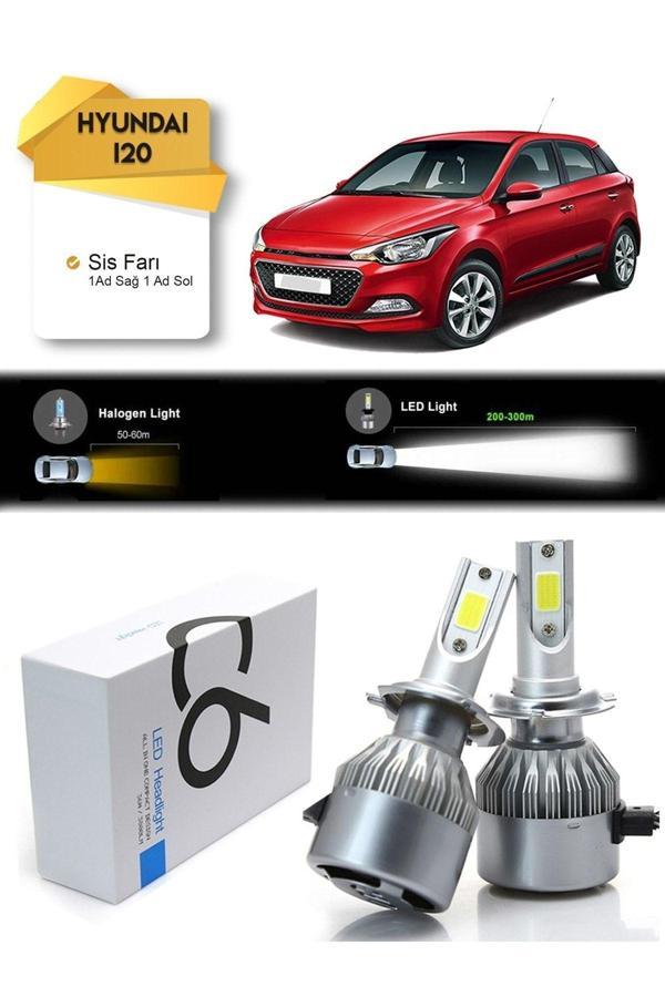 C6 Led Hyundai I20 Sis Farı Led Xenon Şimşek Etkili - Image 1