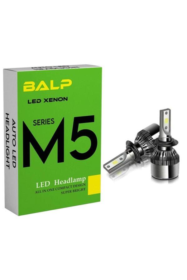Balp M5 Led Zenon H7 Led Xenon 40W 9600Lm 6500K Far Ampülü Led Zenon Şimşek Etkili - Image 1