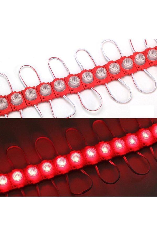 Balp Led Modül Kırmızı Tekli Led Mercekli 12V Dc 1,5W İp 65 5 Adet - Image 1