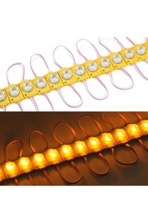 Balp Led Modül Sarı Tekli Led Mercekli 12V Dc 1,5W İp 65 5 Adet - Image 1