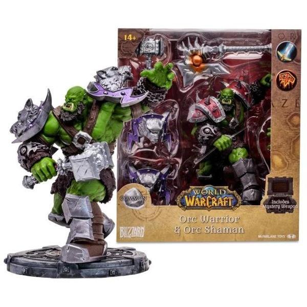 McFarlane - World of Warcraft - Orc: Shaman/Warrior Figürü Classic - Image 1