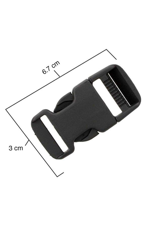 Balp 10 Adet Plastik Siyah Sert Kilit Bağlama Kayışı 2,5 Cm Kolon Için - Image 1