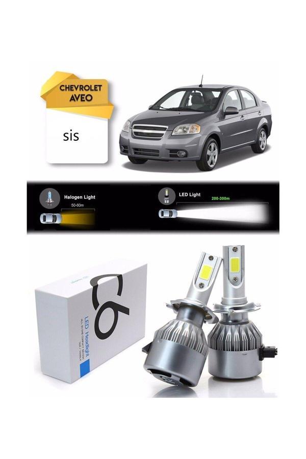 C6 Led Chevrolet Aveo Sis Led Xenon Şimşek Etkili Led Xenon H27 - Image 1