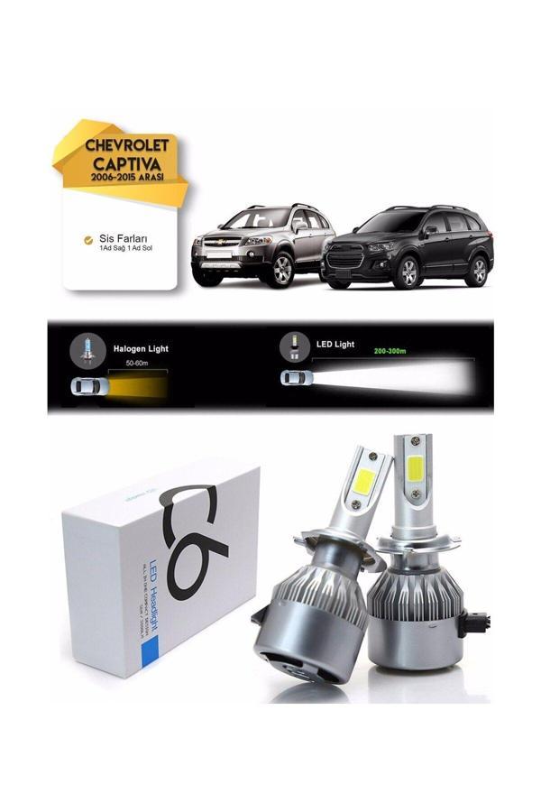 C6 Led Chevrolet Captiva Sis Led Xenon Şimşek Etkili 2006-2015 Arası - Image 1