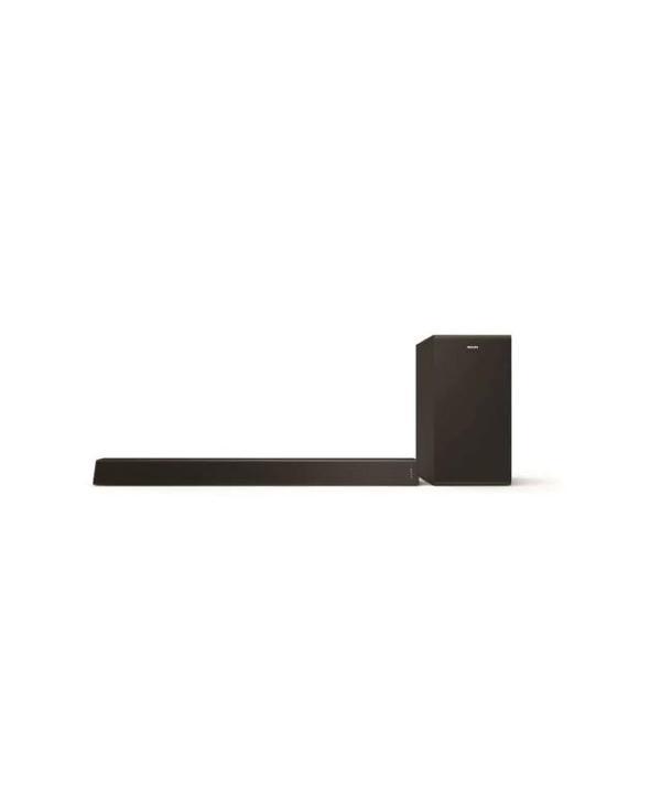 PHILIPS 2.1 Kanallı Subwoofer Özellikli Kablosuz Soundbar  Siyah - Image 1