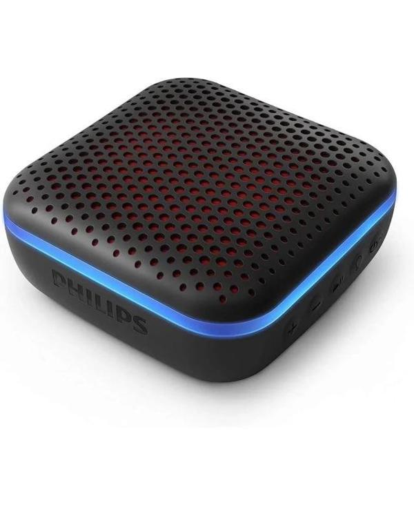 PHILIPS IPX7 Kablosuz Bluetooth 5.0 Hoparlör Siyah - Image 1