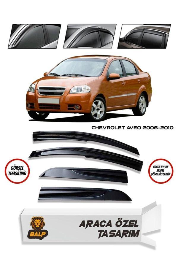 Balp Chevrolet Aveo 2006-2010 Arası Cam Rüzgarlık 4Lü Takım - Image 1