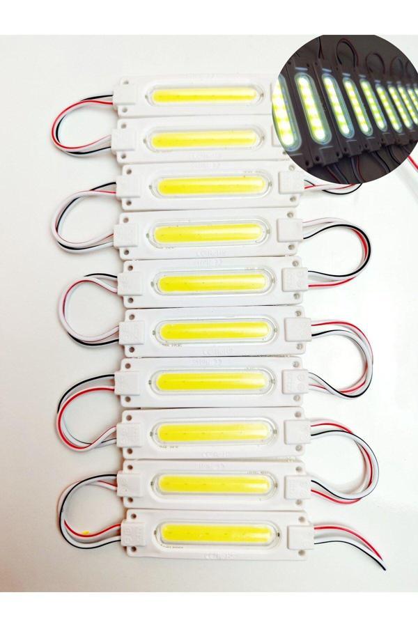 Balp Cob Ledli Su Geçirmez Mercekli Beyaz Neon Parmak Led 10 Adet - Image 1