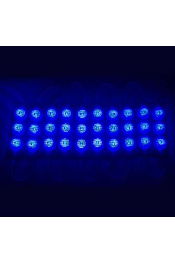 Balp Mavi 3 Ledli Kablolu Parmak Led 12 V 5Li - Image 1