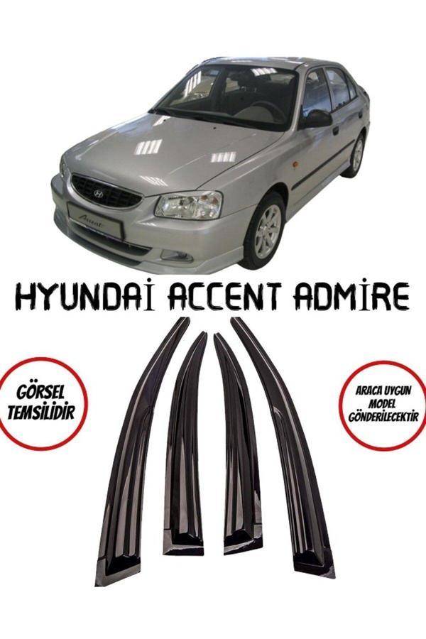 Balp Hyundai Accent Admire 2003-2005 Arası Cam Rüzgarlığı 4Lü - Image 1