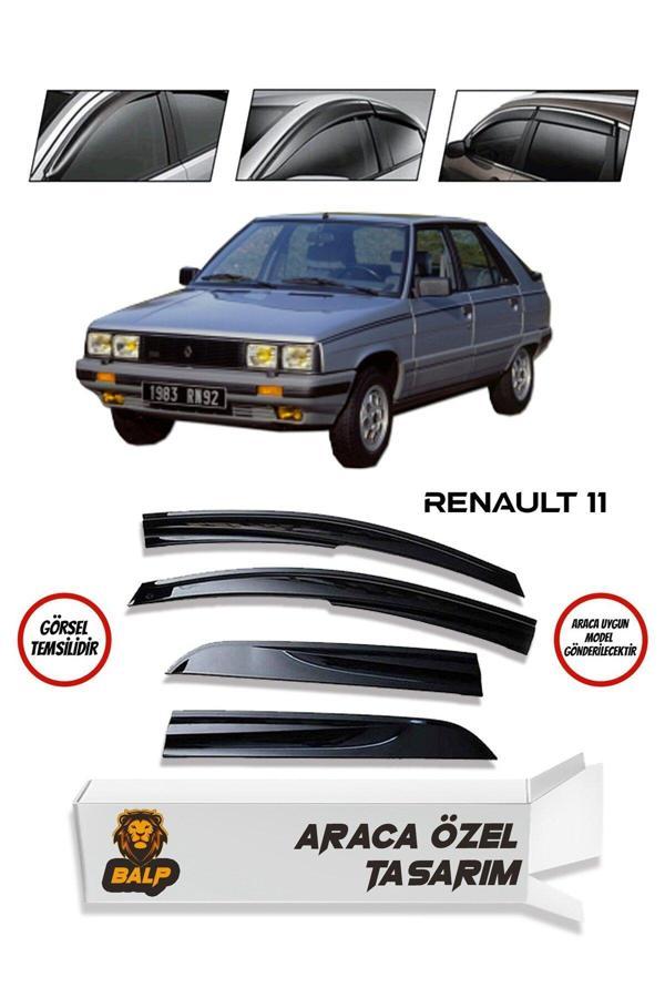 Balp Renault 11 Cam Rüzgarlığı Mügen Tip 4Lü - Image 1