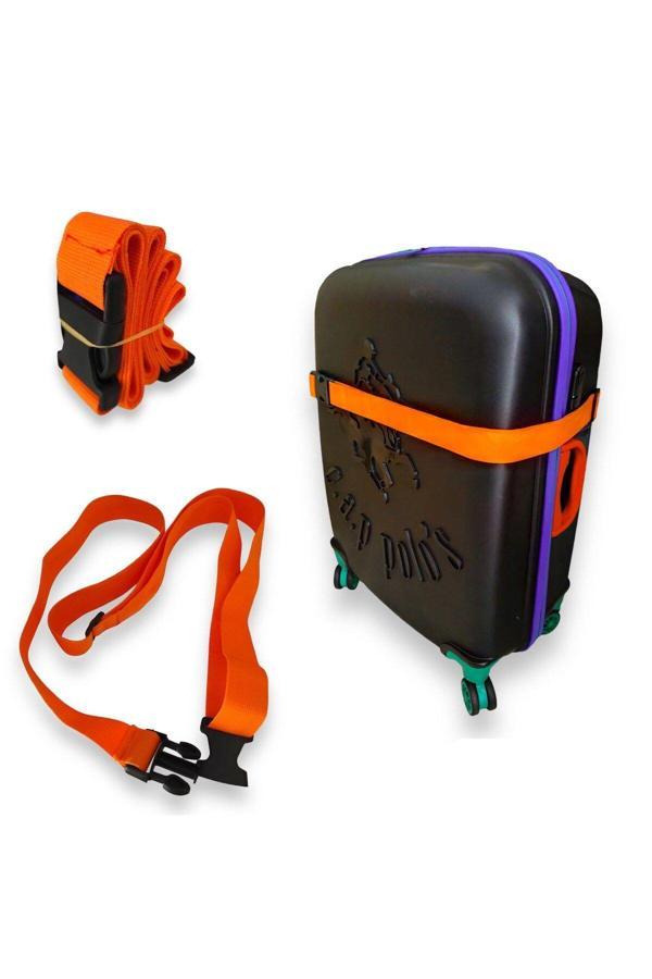 Balp Premium Portakal Renk Valiz Kemeri 6 Adet - Image 1