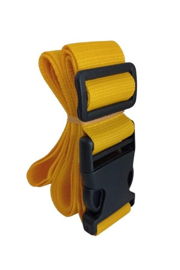 Balp Sarı Renk Valiz Bavul Emniyet Kemeri 1 Adet En 4Cm - Image 1