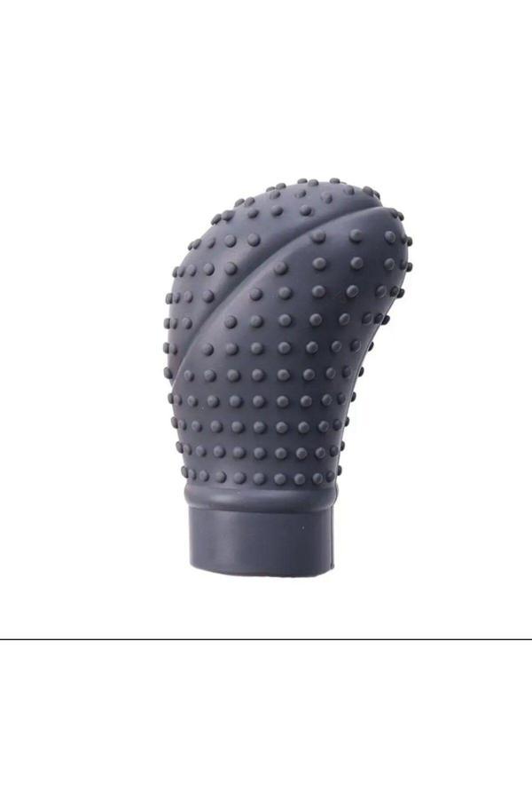 Balp Universal Gri Esnek Silikon Vites Topuzu Kılıfı Oval - Image 1