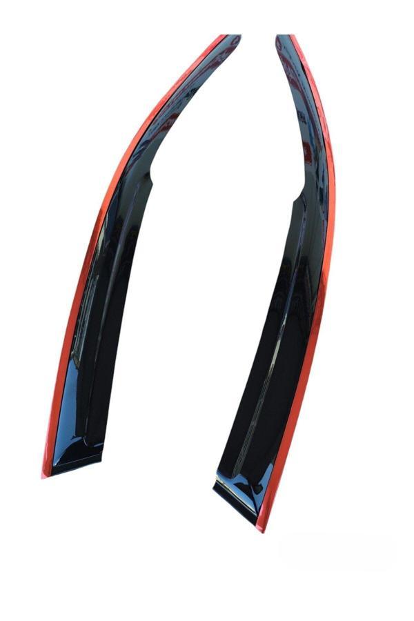 Balp Ford Connect Düz Kırmızı Kromlu Cam Rüzgarlığı 2002-2013 Arası 2Li - Image 1