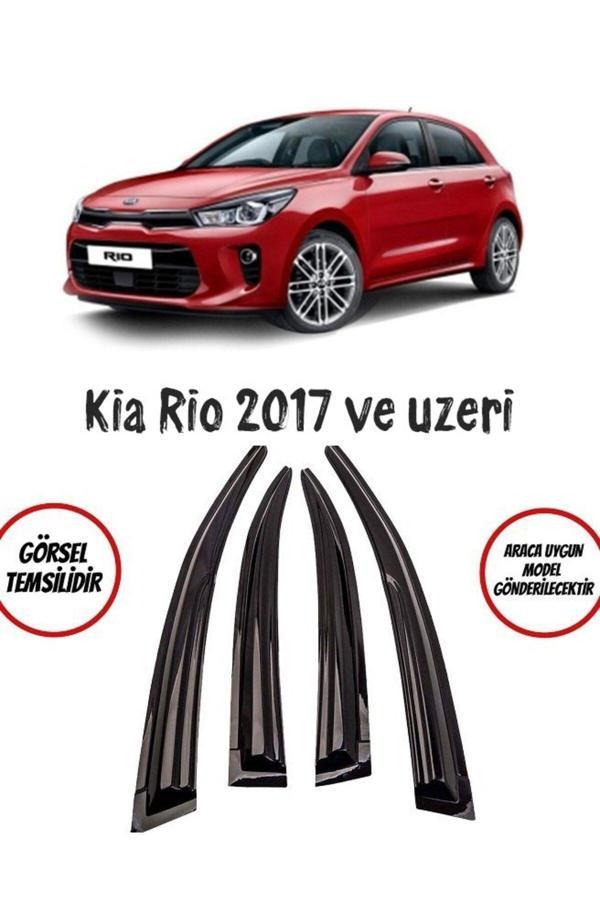 Balp Kia Rio 2017 Ve Üzeri Cam Rüzgarlığı 4Lü Takım - Image 1