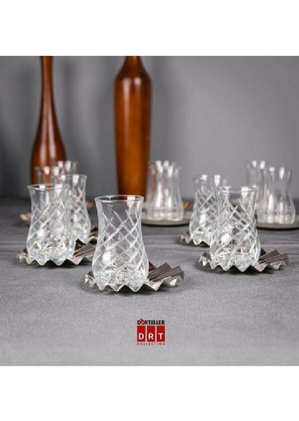 Drt Çay Seti Meridyen 12 Parça Platin Rüya DRT-44526-2 - Image 1