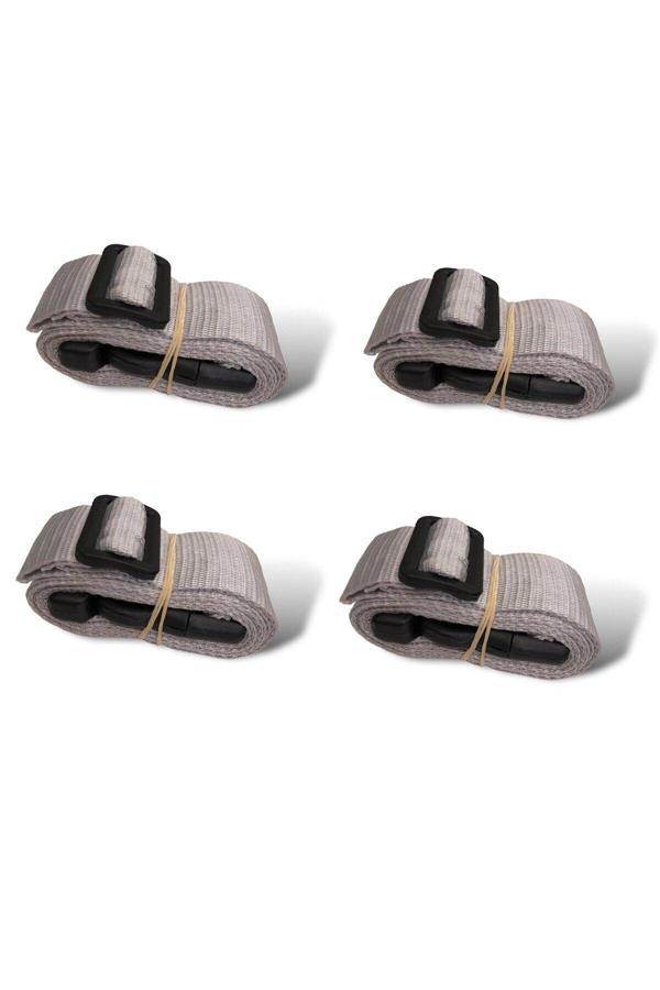 Balp Gri Renk Valiz Bavul Emniyet Kemeri 4 Adet En 4Cm - Image 1