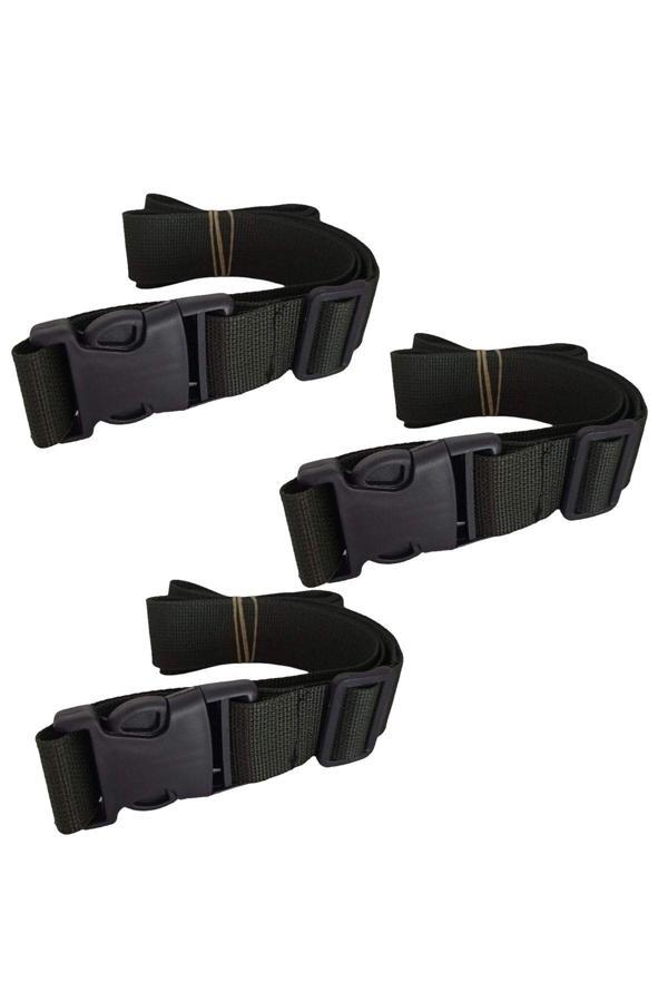 Balp Haki Yeşil Valiz Bavul Emniyet Kemeri 3 Adet En 4Cm - Image 1