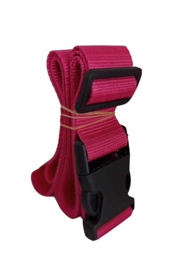 Balp Pembe Renk Valiz Bavul Emniyet Kemeri 1 Adet En 4Cm - Image 1