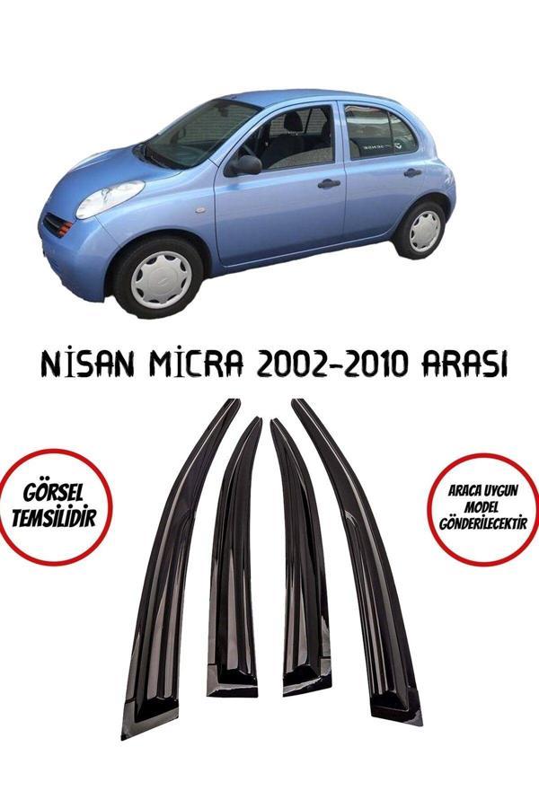 Balp Nissan Micra Cam Rüzgarlığı 4Lü 2002-2010 Arası - Image 1