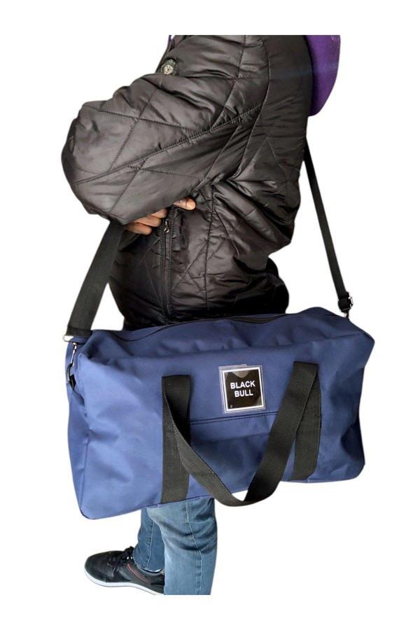 Balp Lacivert Renk Fit Spor Çanta Valiz Su Geçirmez Gizli Fermuarlı - Image 1
