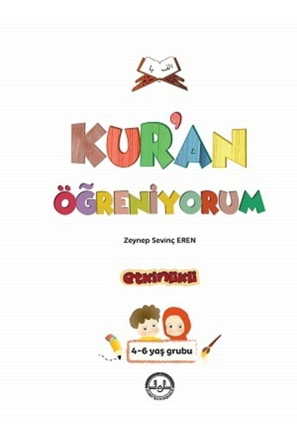Türkiye Diyanet Vakfı Yayınları Kuran Öğreniyorum 4 6 Yaş Tek Kitap - Türkiye Diyanet Vakfı Yayınları - Image 1