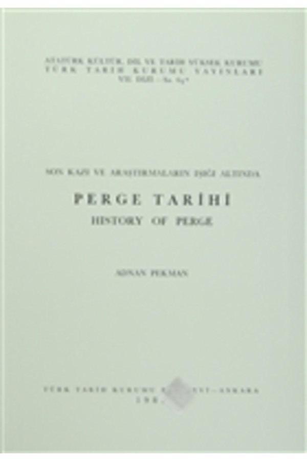 Türk Tarih Kurumu Yayınları Perge Tarihi - Türk Tarih Kurumu Yayınları - Image 1