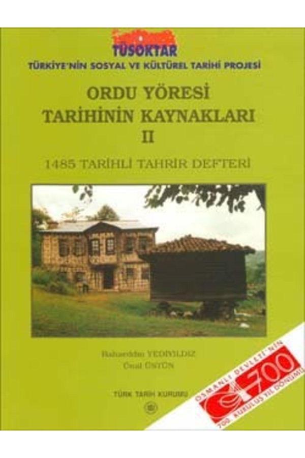 Türk Tarih Kurumu Yayınları Ordu Yöresi Tarihinin Kaynakları Iı, 2002 - Türk Tarih Kurumu Yayınları - Image 1