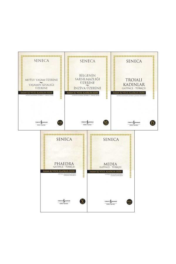 Türkiye İş Bankası Kültür Yayınları Seneca 5 Kitap Mutlu Yaşam Üzerine Yaşamın Kısalığı Üzerine - Bilgeliğin Sarsılmazlığı - İş Bankası Kültür Yayınları - Image 1