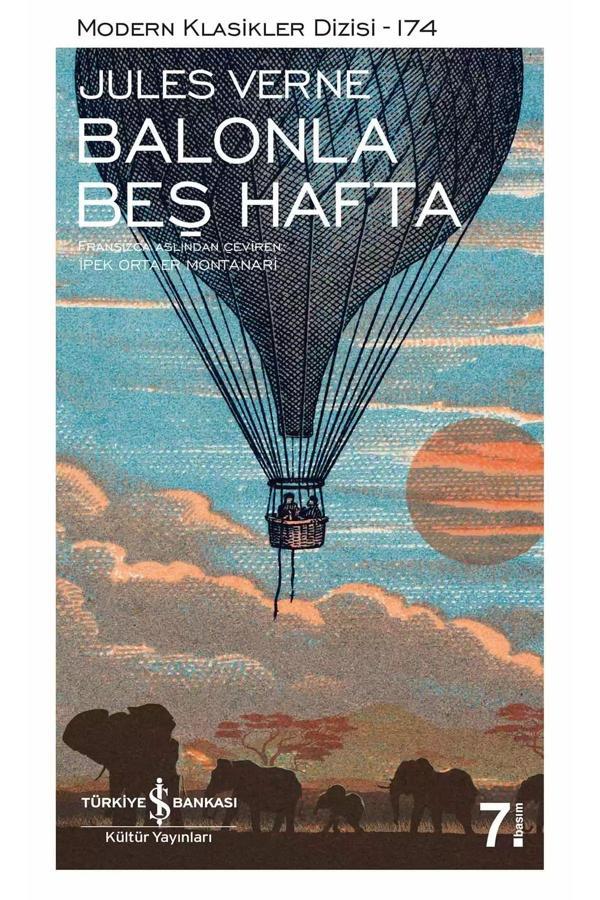 Türkiye İş Bankası Kültür Yayınları Balonla Beş Hafta (K.Kapak) - İş Bankası Kültür Yayınları - Image 1