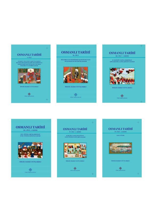 Türk Tarih Kurumu Yayınları Osmanlı Tarihi Cilt 1-2-3 (1) - 3 (2) - 4 (1) - 4(2) / İsmail Hakkı Uzunçarşılı - Türk Tarih Kurumu Yayınları - Image 1