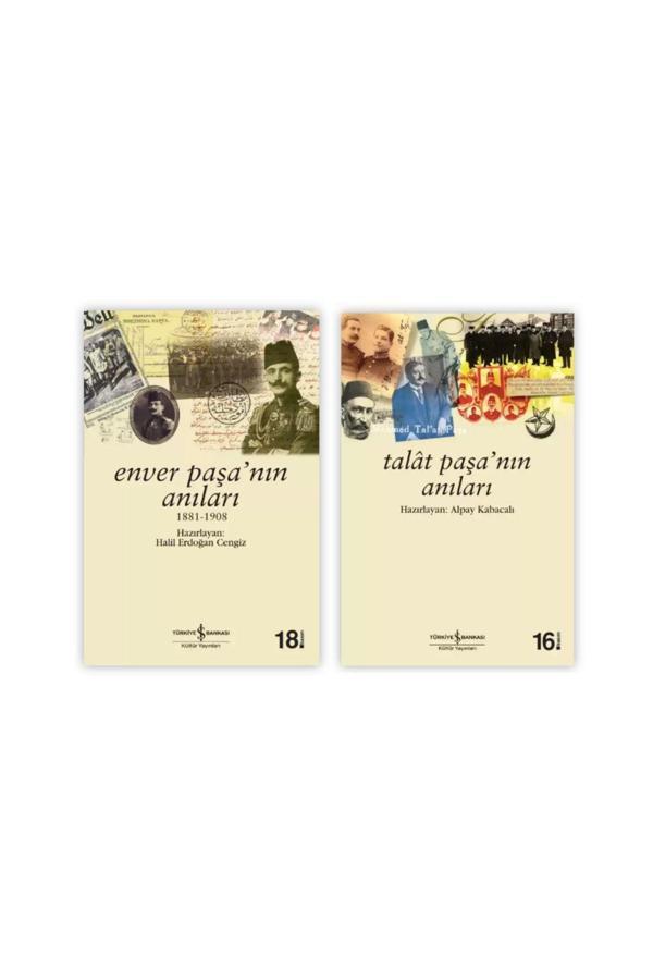 İş Bankası Kültür Yayınları Enver Paşa’Nın Anıları 1881-1908 - Talat Paşa’Nın Anıları - 2 Kitap Set - İş Bankası Kültür Yayınları - Image 1