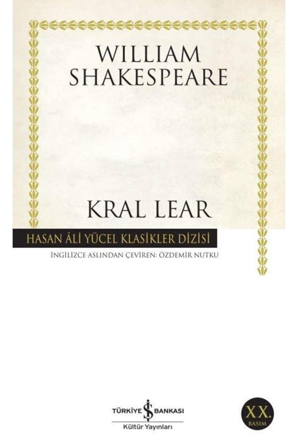 İş Bankası Kültür Yayınları Kral Lear(K.Kapak) - İş Bankası Kültür Yayınları - Image 1