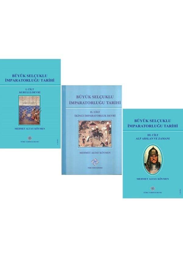 Türk Tarih Kurumu Büyük Selçuklu Imparatorluğu Tarihi / 3 Cilt Takım - Mehmet Altay Köymen - Tarih Kurumu - Türk Tarih Kurumu Yayınları - Image 1