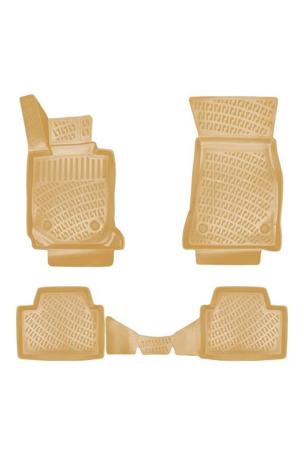 Rizline Bmw 4 Serisi G.Coupe G26 2021 Sonrası 3D Havuzlu Paspas | Bej - Image 1