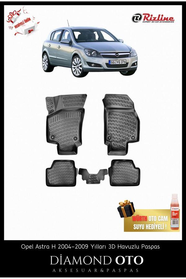 Rizline Opel Astra H 3D Havuzlu Paspas 2004-2005-2006-2007-2008-2009 - Image 1