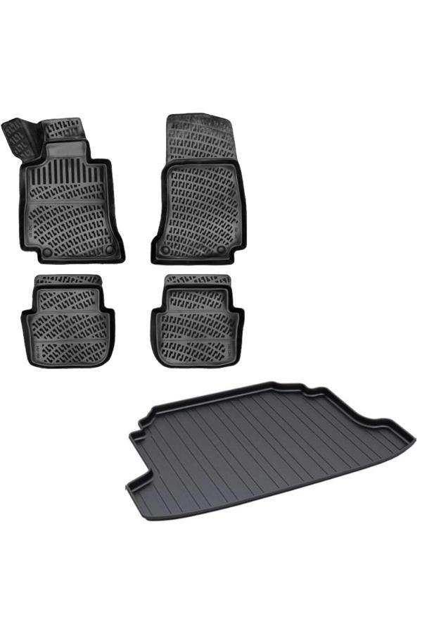 Rizline Bmw 3 Serisi F30 2012 Araca Özel Üretim 3D Havuzlu Paspas Ve Bagaj Havuzu - Image 1
