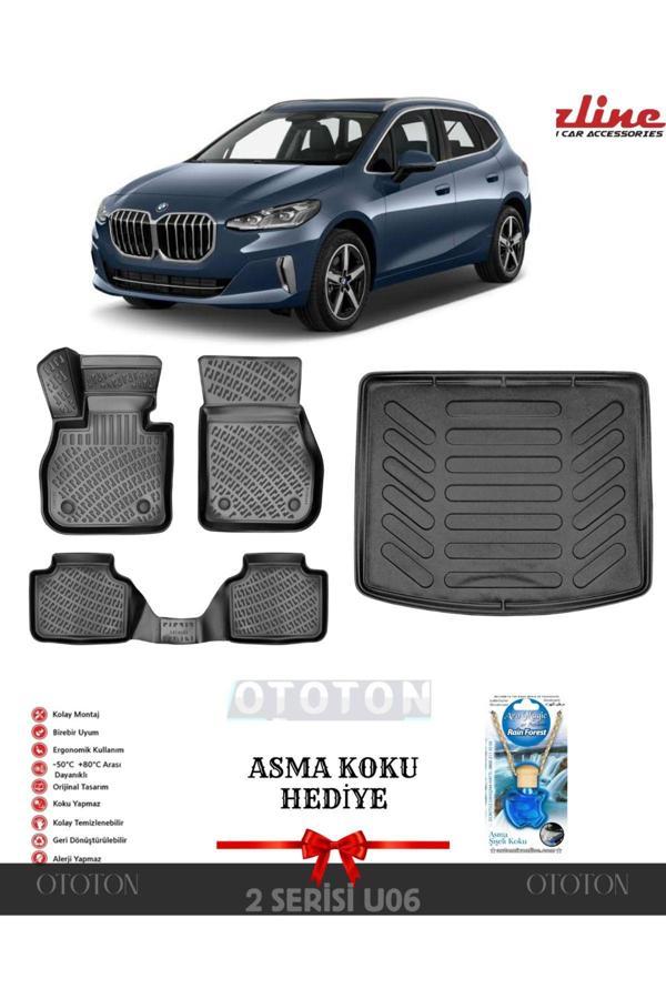 Rizline Bmw 2 Serisi U06 Active Tourer Benzinli 2021 Sonrası Bagaj Havuzu Ve 3D Havuzlu Paspas -Hediyeli - Image 1
