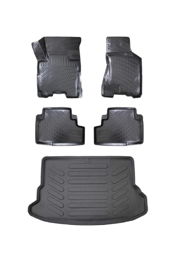 Rizline Hyundai Tucson 2004-2009 Araca Özel 3D Havuzlu Paspas Siyah Bmy - Image 1