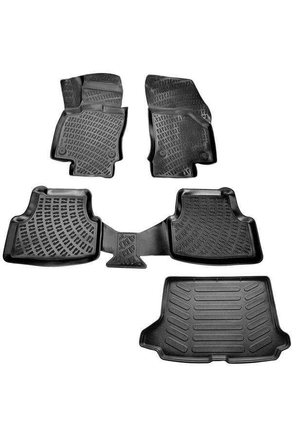 Rizline Audi Q2 3D Havuzlu Paspas + 3D Bagaj Havuzu 2015-2020 Arası Marka Otosanalmarket - Image 1
