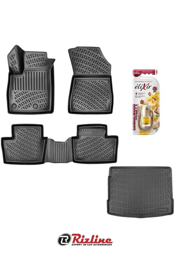 Rizline Hyundai İoniq 5 2025 Model 3D Havuzlu Paspas Ve Bagaj Havuzu Set+Araç Kokusu - Image 1