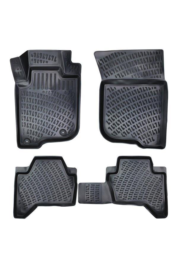 Ototon Mitsubishi L200 2011 Uyumlu Araca Özel Tasarım 3D Havuzlu Paspas - Image 1