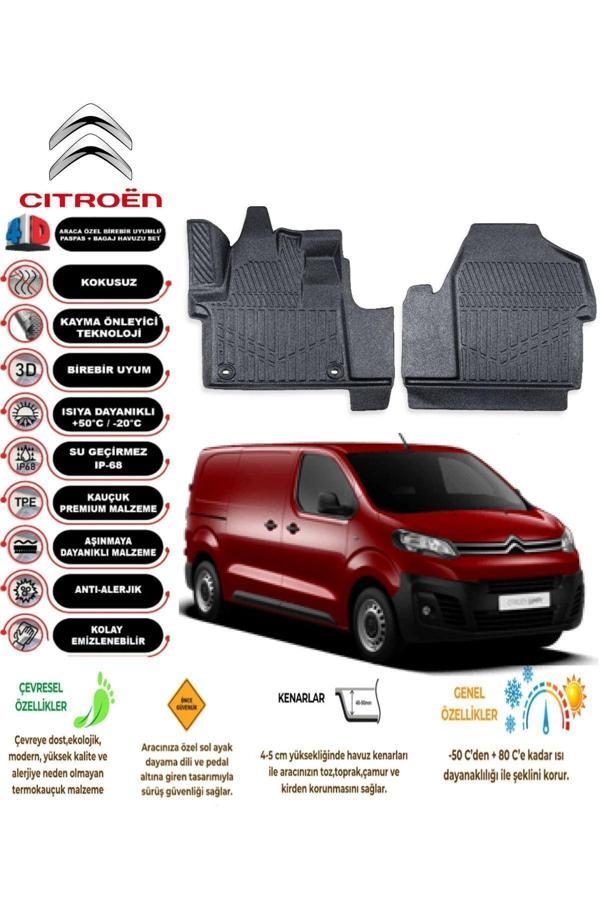 Ototon Citroen Jumpy Panelvan 2024 4D Havuzlu Paspas - Image 1