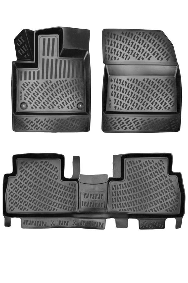Ototon Fiat Doblo 2003 Araca Özel Tasarım 3D Havuzlu Paspas - Image 1