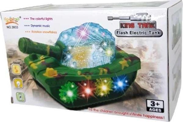 Can Toys Oyuncak Kutulu Pilli Işıklı Tank 3933 - Image 1