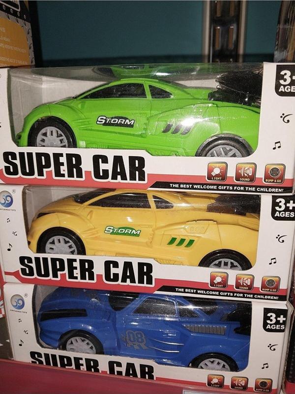 Can Toys Oyuncak Pilli Araba Jyd1190A (Karışık Renk 1 Adet) - Image 1