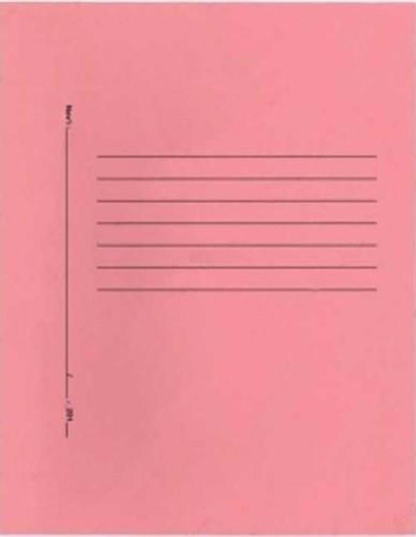 Alemdar Tam Kapak Dosya Lüks Pembe (25 Li Paket) - Image 1