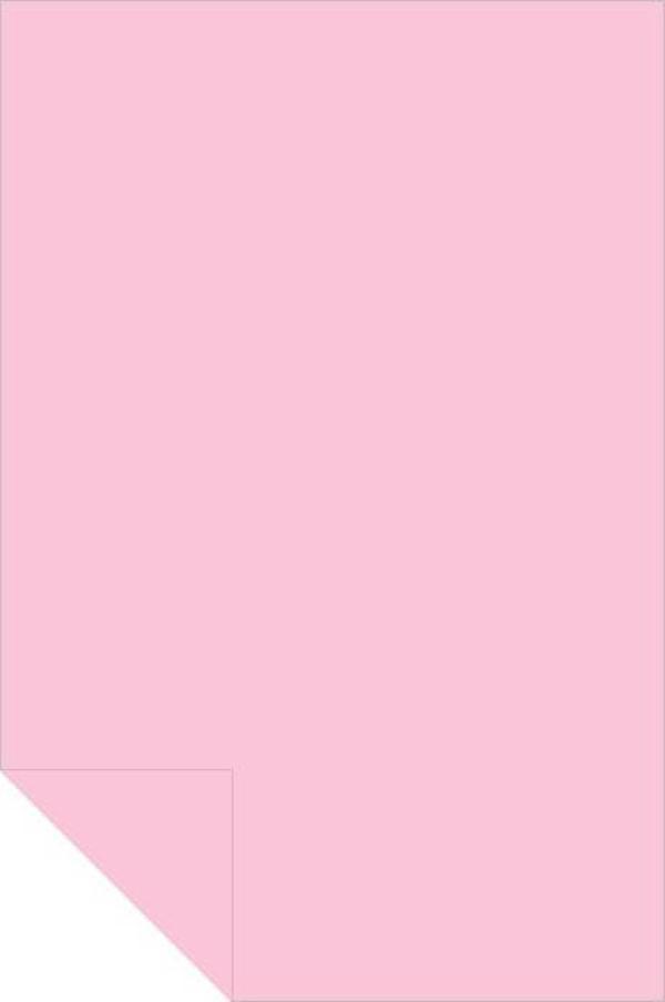 Alex Schoeller Fon Kartonu 160 Gram 35x50Cm 10 Pembe (100 Lü Paket) - Image 1